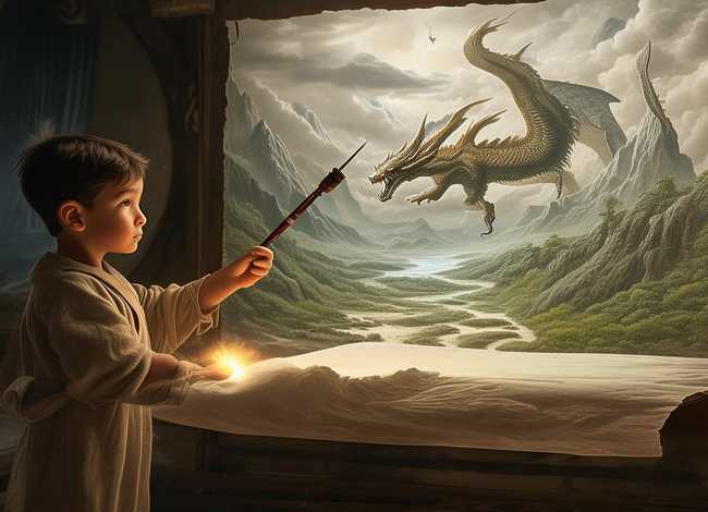 神笔马良的故事怎么画、神笔马良的故事情节怎么画