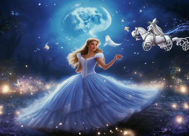 儿童童话故事5分钟 - 灰姑娘童话故事5分钟