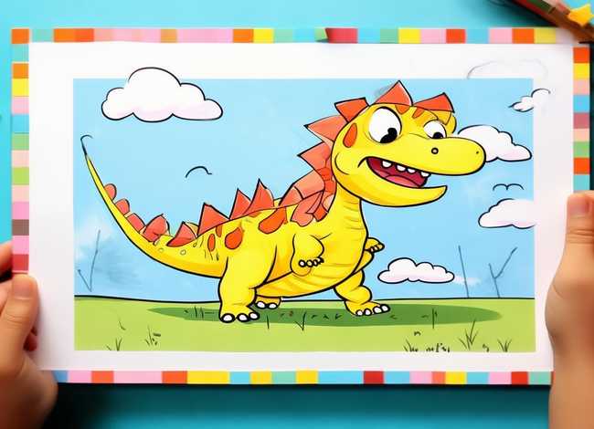 恐龙儿童简笔画；儿童恐龙简笔画怎么画