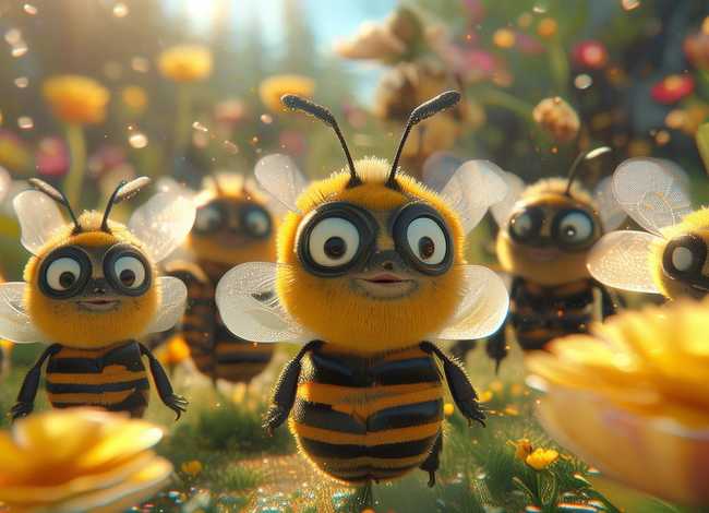 蜜蜂的儿童故事；蜜蜂的幼儿故事
