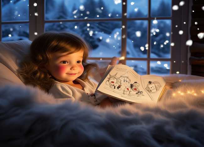 下雪的儿童睡前故事 - 睡前故事下雪的故事