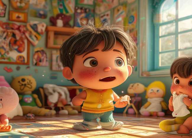 关于咳嗽打喷嚏的儿童故事（关于咳嗽打喷嚏的绘本）