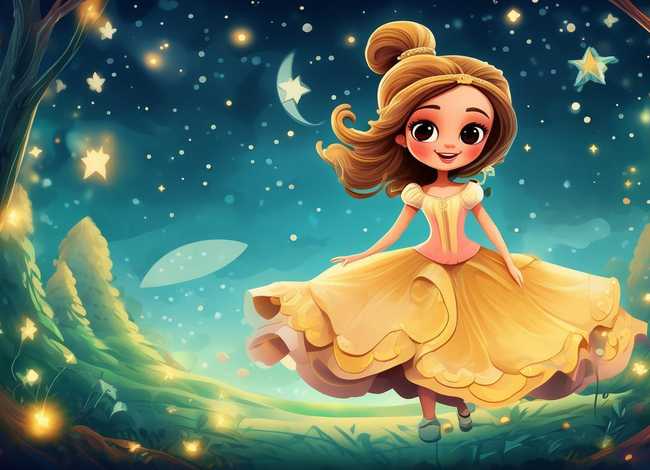 灰姑娘儿童画背景、灰姑娘儿童画背景图