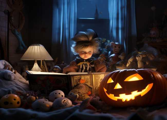 万圣节儿童故事睡前故事，万圣节睡前故事文字