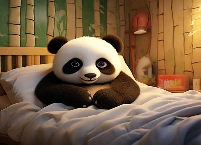 熊猫睡前故事文字版，熊猫睡前故事文字版图片