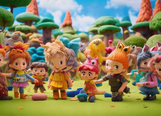 寓言故事儿童画循环播放（寓言故事幼儿画）