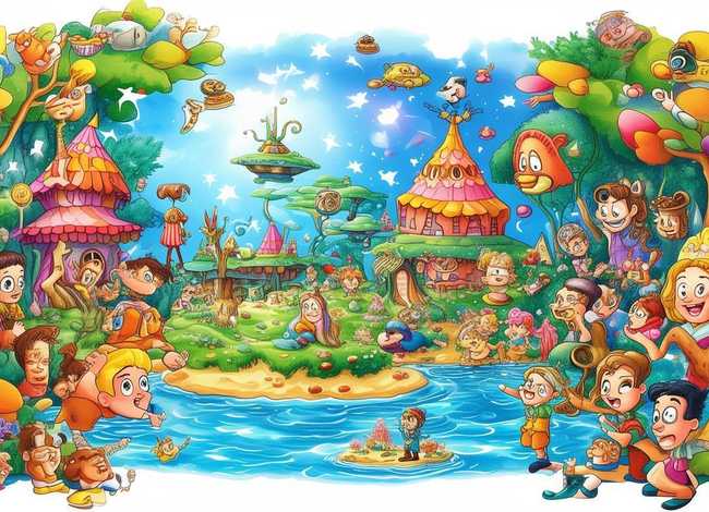 儿童故事大全文字图片，儿童经典故事图片大全