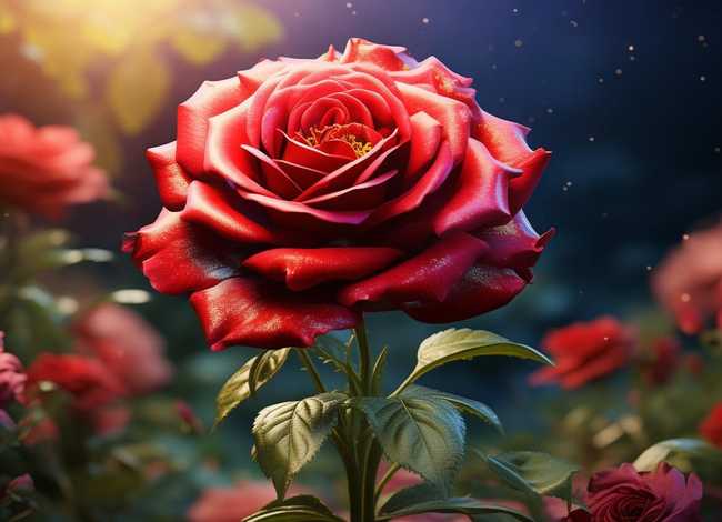 儿童故事骄傲的玫瑰花；睡前故事骄傲的玫瑰花