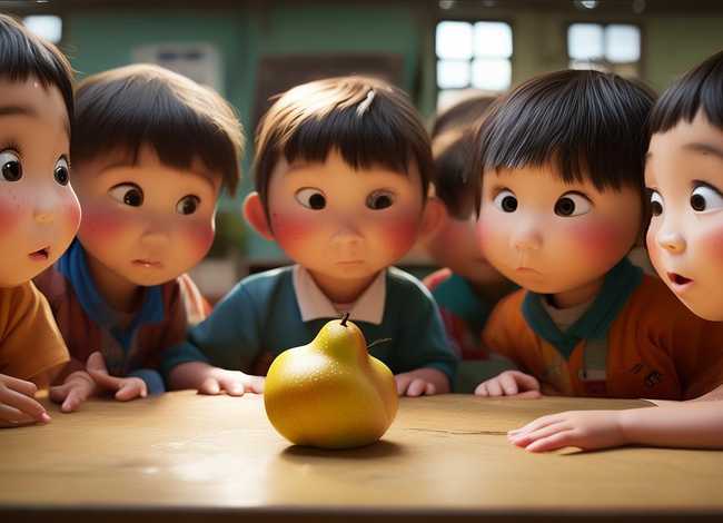 儿童故事孔融让梨，小儿故事孔融让梨