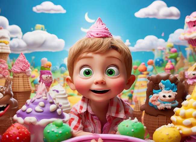 冰淇淋儿童故事视频（冰淇淋的故事视频）