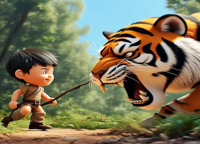 儿童故事武松打虎的故事，少儿版武松打虎的故事