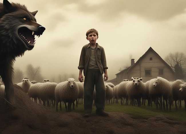 狼来了儿童故事完整版简短 - 狼来了故事简单版