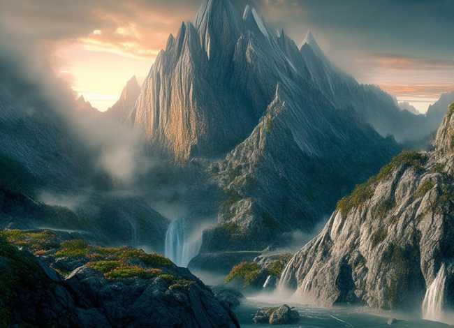 普罗米修斯故事山；普罗米修斯故事山形图