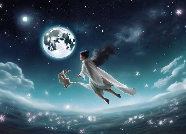 嫦娥奔月的故事儿童版英文 - 嫦娥奔月的故事英文版简短