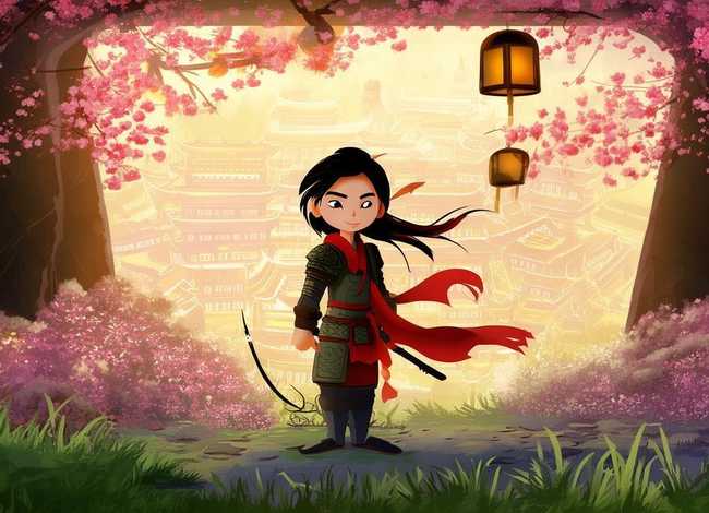 花木兰故事书儿童版6-12岁 - 花木兰少儿版故事