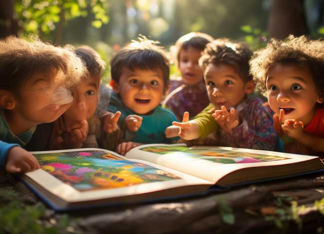 儿童故事照片素材 幼儿故事照片