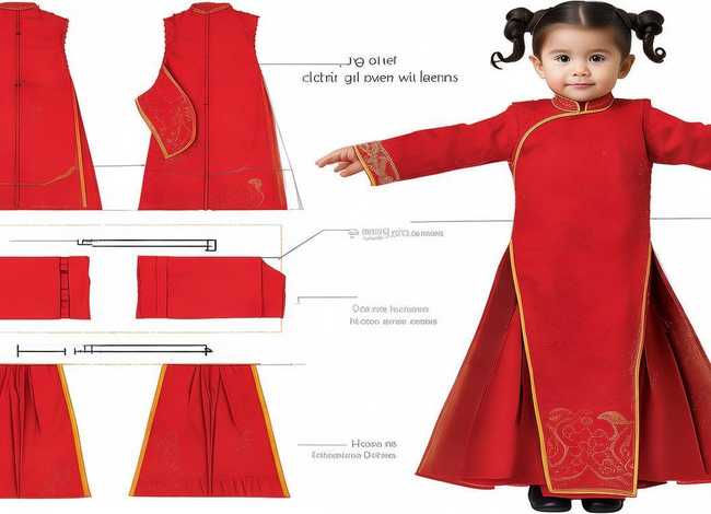 儿童旗袍裁剪图解与制作方法（儿童旗袍裁剪图解与制作方法大全）