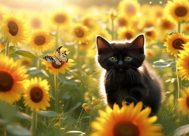 儿童故事太阳花的故事 - 猫小帅太阳花的故事