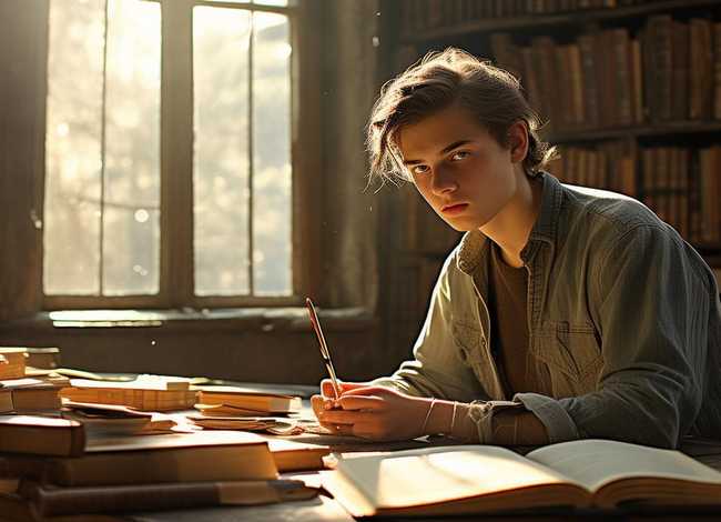 文学家的励志故事50、文学家的励志故事50字