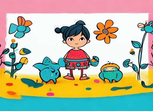 儿童故事简笔创意画；故事创意画儿童3-6岁简单