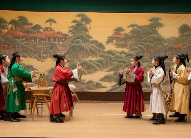 完璧归赵课本剧表演视频；完璧归赵课本剧表演视频7人