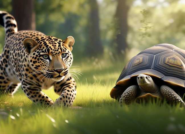 豹和乌龟的故事、豹和乌龟的故事简短