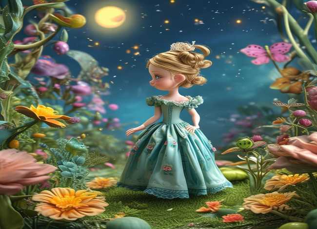 拇指姑娘故事儿童画 拇指姑娘这个故事怎么画 拇指姑娘故事儿童画 拇指姑娘这个故事怎么画