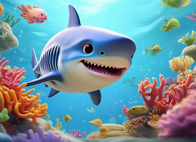 鲨鱼的儿童故事 幼儿鲨鱼的故事