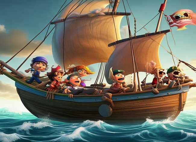 儿童海盗故事视频版；海盗的故事视频