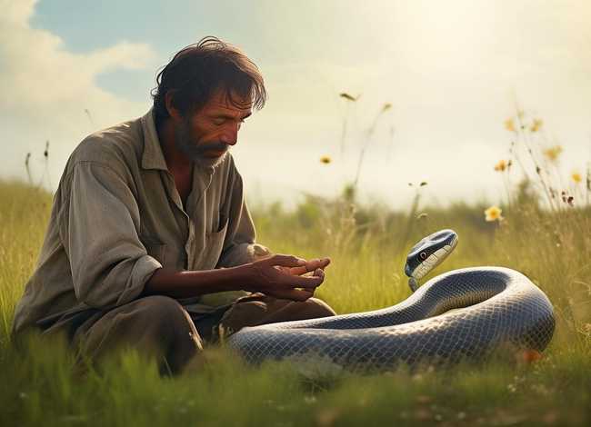 农夫与蛇英文故事、农夫与蛇英文故事原文