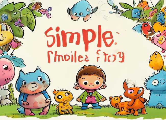 儿童故事绘画作品简单、儿童故事绘画作品简单好看