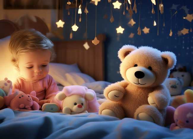 小熊故事儿童睡前故事，小熊睡前故事幼儿