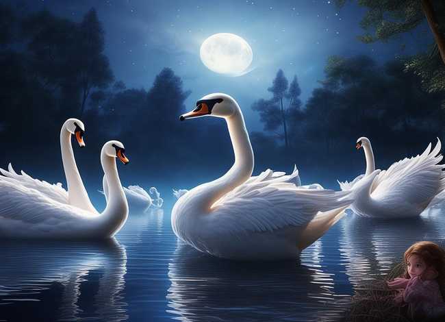 野天鹅儿童睡前故事大全 睡前故事野天鹅下集