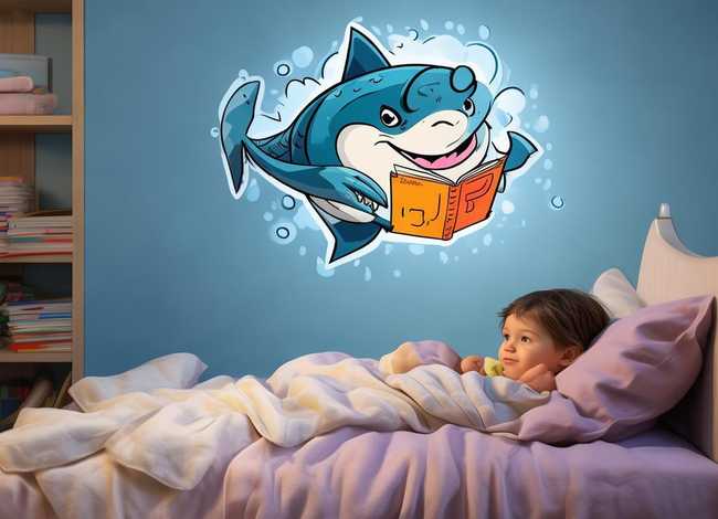 儿童故事鲨鱼睡前故事（宝宝睡前故事鲨鱼故事）