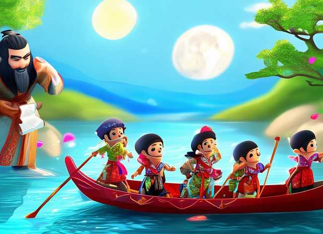 端午节屈原的故事儿童视频、端午节屈原的故事简短视频