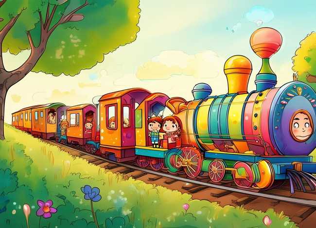 火车的儿童故事书、火车的幼儿故事