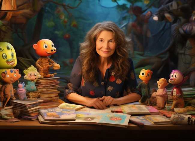 儿童故事书作者、儿童故事书作者和人物