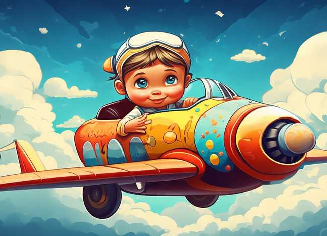 儿童飞机故事大全 - 幼儿飞机的故事