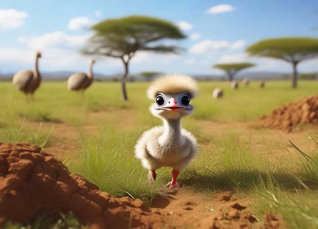 鸵鸟幼儿故事；鸵鸟幼儿故事视频