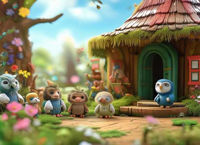 一年级童话故事画(一年级童话画画) 一年级童话故事画(一年级童话画画)