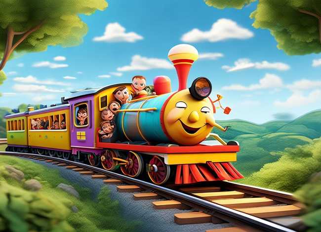 火车的儿童故事演讲，讲述火车的故事