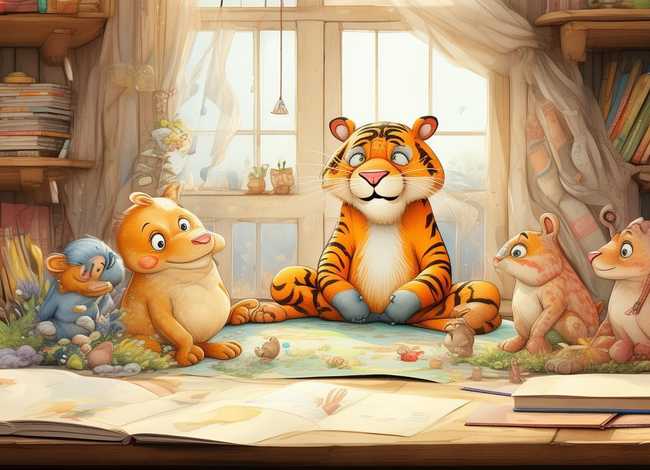老虎外婆绘本故事（老虎外婆的绘本故事）