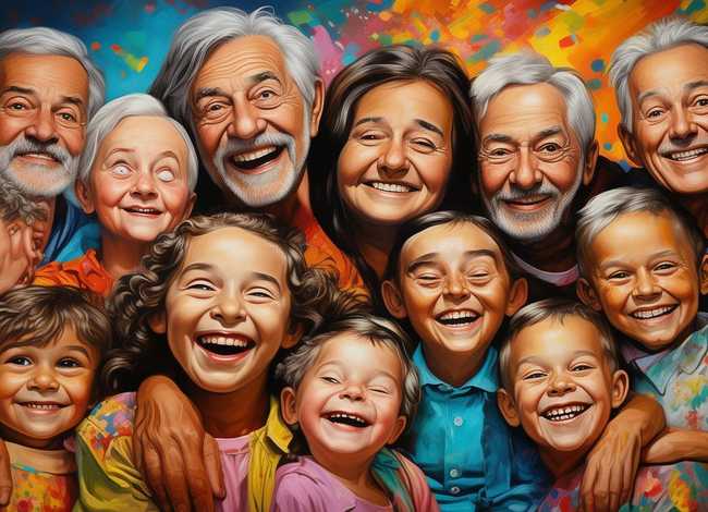 家人儿童画的图片（家人儿童画的图片大全）