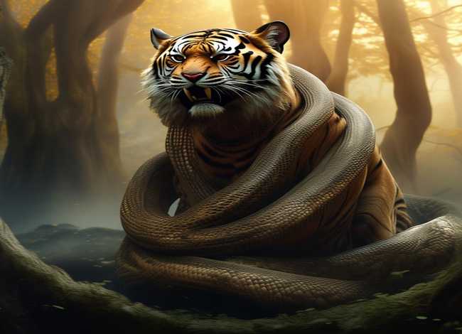 民间传说故事集 民间传说故事集虎蛇人