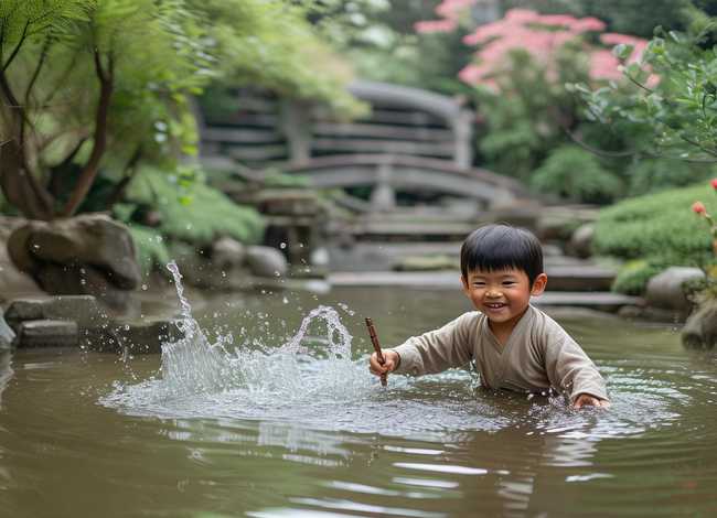 王羲之的童年故事；王羲之幼时的故事