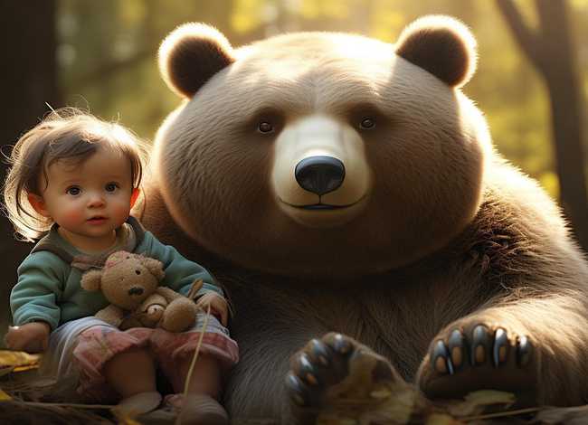 儿童故事朋友和熊 朋友和熊的故事寓意