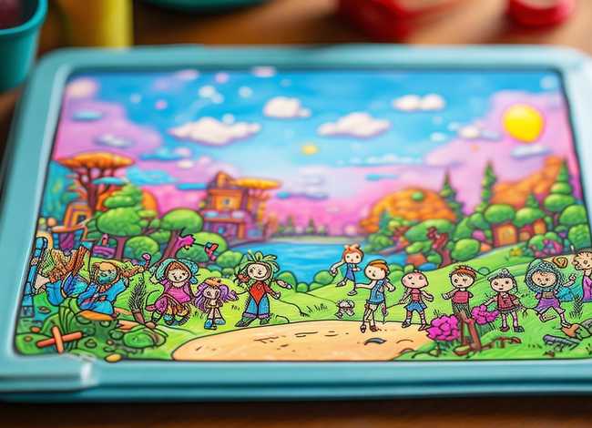 儿童漫画故事手绘板；少儿漫画手绘小故事