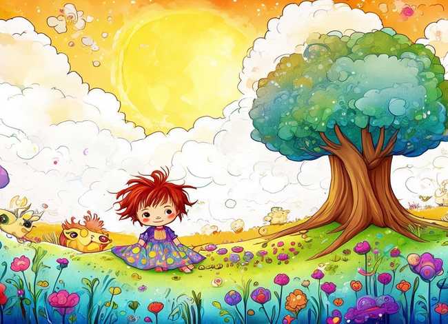 童画故事的英语（童画英文）