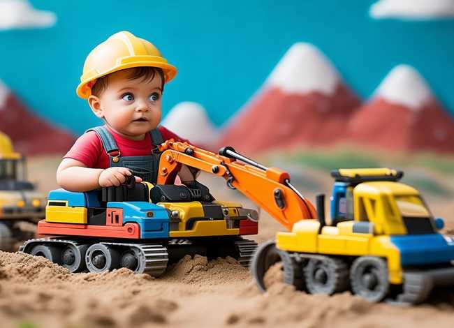 挖掘机的儿童故事视频 - 少儿挖掘机的故事视频