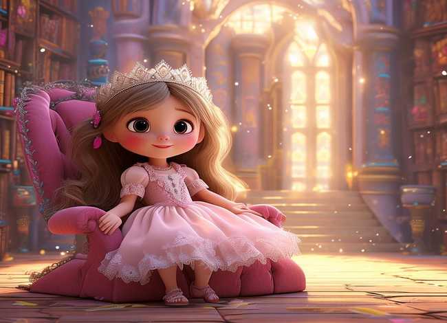 儿童绘本故事大全我是小公主 我是小公主的图片大全